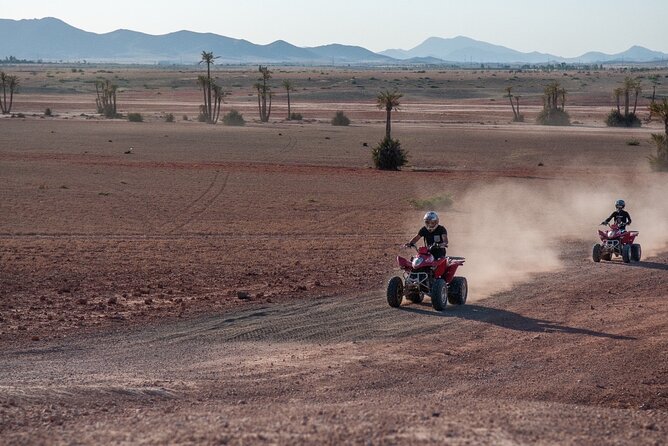 1/2 journée Quad Palmeraie Marrakech - Logistics that matter on a half-day ride