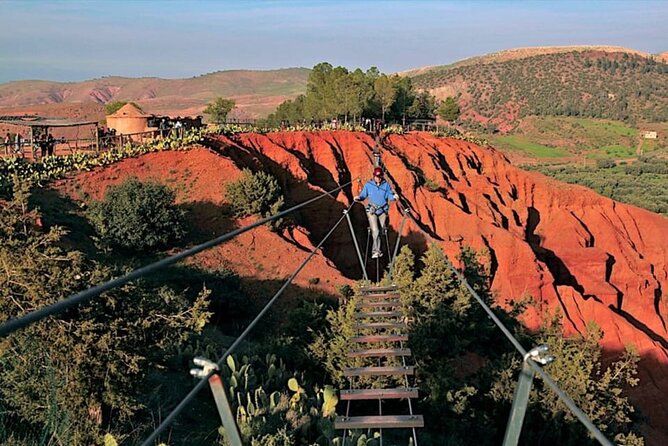 1 Day Terres d’Amanar Adventure - Berber restaurant lunch with Moroccan salads and tagine plus fruit