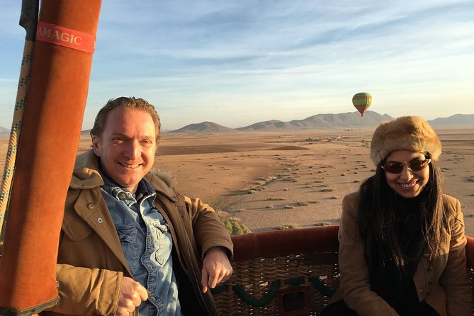 1-hour Private TOP VIP Hot Air Balloon Flight North Marrakech with Breakfast - The Launch Experience Near La Palmeraie