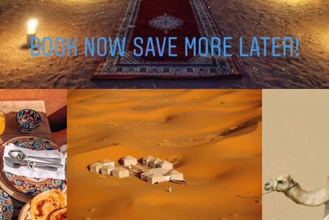 1 Night Camel Trekking Tour in Merzouga Desert Camp - The Camp Night: Tea, Stars, Drums, and a Proper Meal