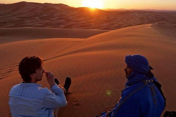 1 Night in desert Merzouga with Camel trek - Erg-Chebbi, Morocco - Sunrise the next morning: the quiet payoff