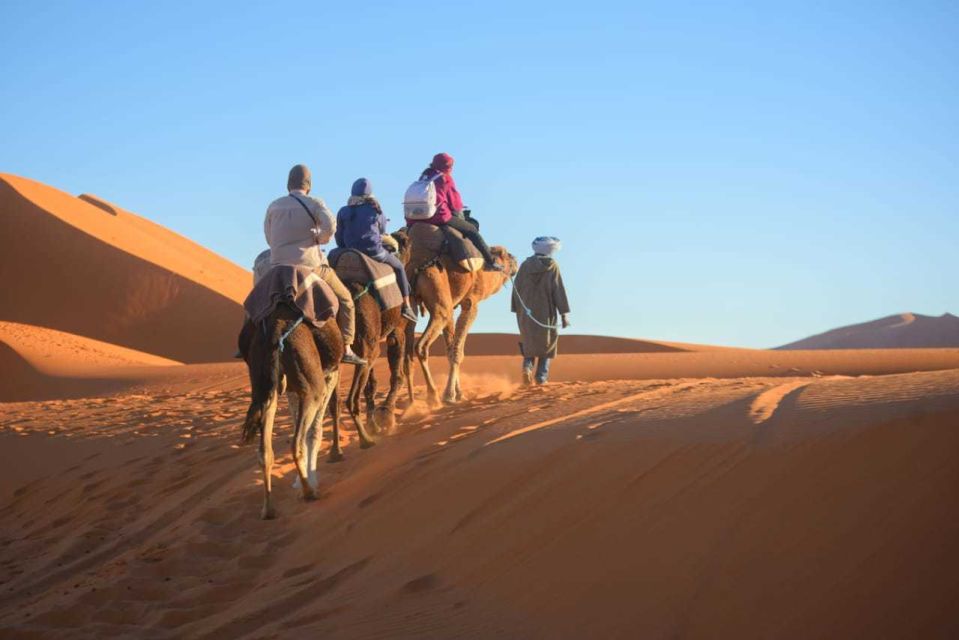 2-Day, 1-Night Desert Trip to Merzouga from Ouarzazate - Desert camp night in a Berber tent: dinner, drums, and stars