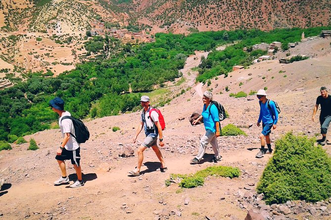 2-Day Guided Trek of the Atlas Mountains and Berber Villages - Day 1 on the move: Imlil Valley, the pass, and 100m waterfalls