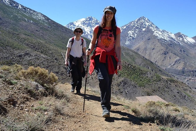 2 Day Mount Toubkal Trek 4167m - Day 1: Village Trails, Sidi Chamharouch, and Night in the Refuge Zone