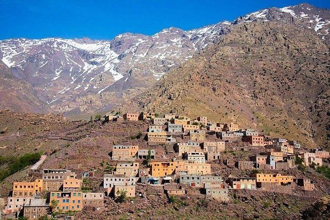 2 day mount toubkal trek ( private trek ) - Day 1: Up Through Aroumd and Sharine Sidi Chamharouch to Base Camp