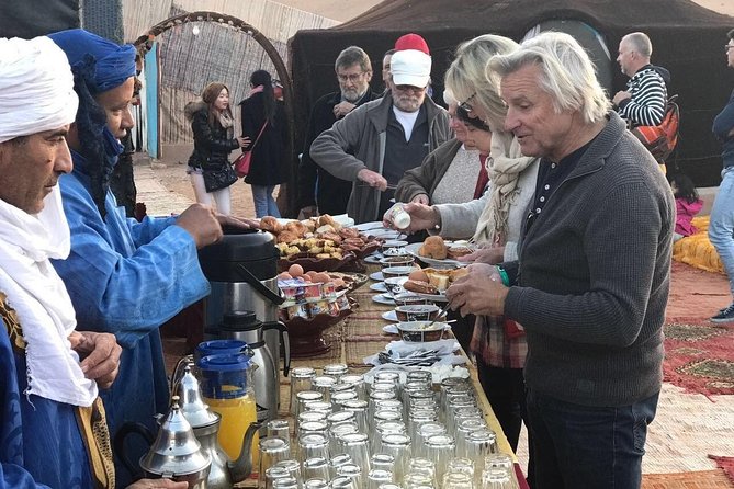 2-Day Zagora Tour from Marrakech Including the Atlas Mountains, Camel Trek and Desert Camp - Desert Camp Night: Private Tent Comfort, Dinner, and Stars