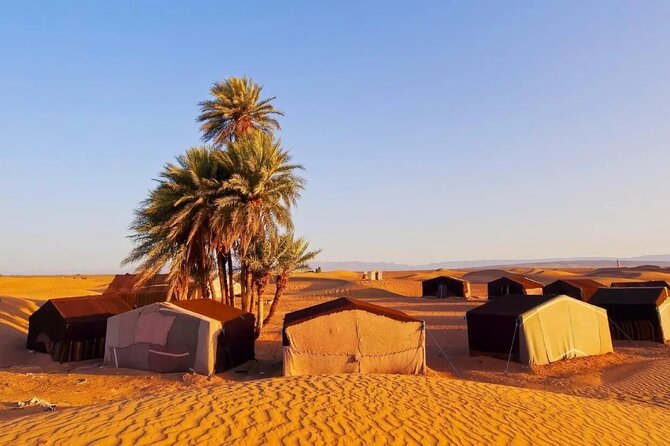 2 Days Desert Tour From Marrakech To Zagora And Camel Trek - Overnight in a Berber tent camp: what you should expect