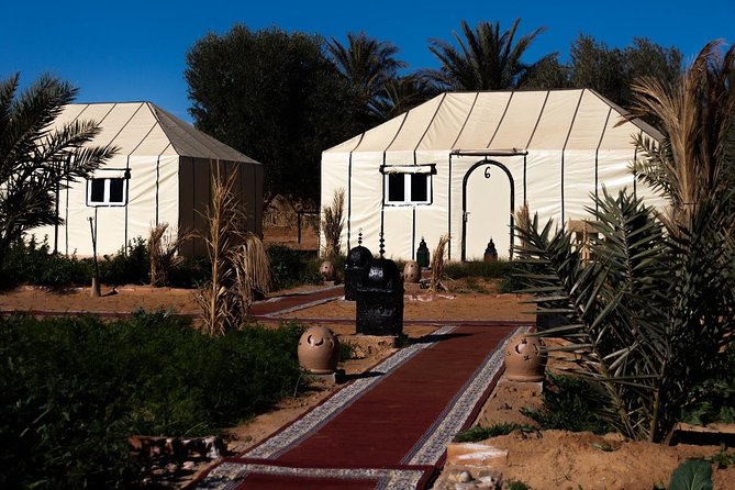 2 Days Trip from Fes to Merzouga with Overnight in Desert Camp - Overnight desert camp: dinner, fire-time, and a real change of pace