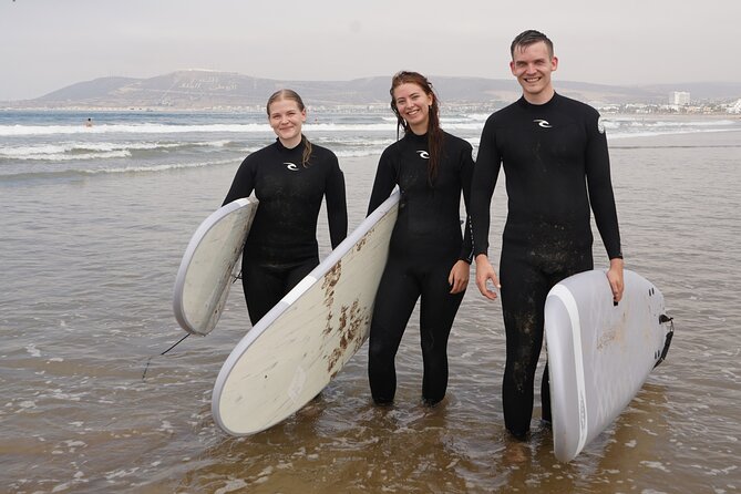 2H Surf Lesson In Agadir - Pop-up and balance drills that actually build confidence