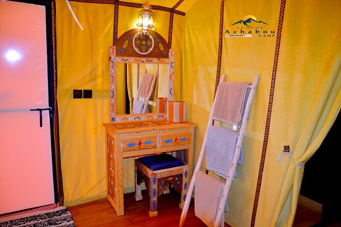3-Day Desert Tour from Marrakech to Marzouga - Camel trekking into Merzouga and your private desert camp dinner