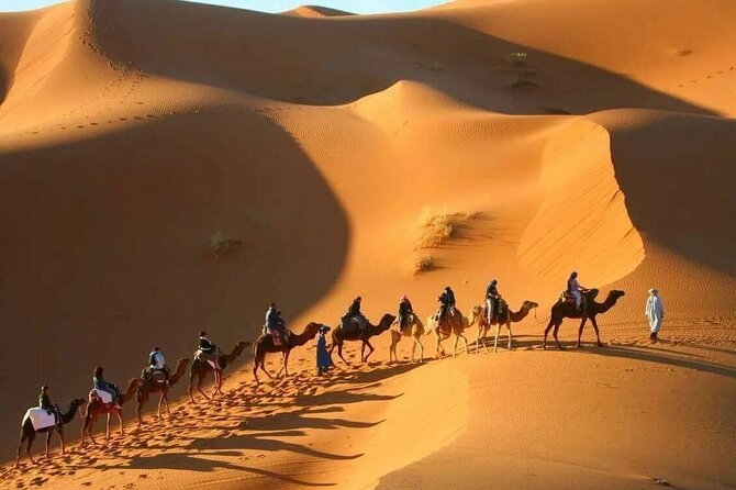 3-Day Sahara Adventure: Marrakech to Fez via Merzouga - Rose Valley, thousand kasbah roads, and the Tinghir hotel night