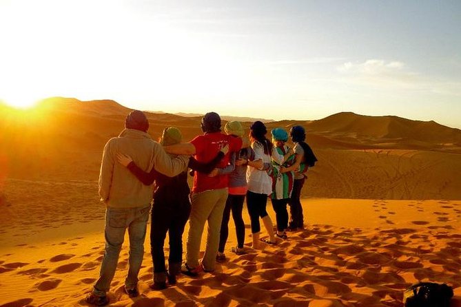 3 Days 2 nights Desert Tour from and back to Marrakech - Merzouga: camel sunset in the dunes, plus your luxury camp tent night