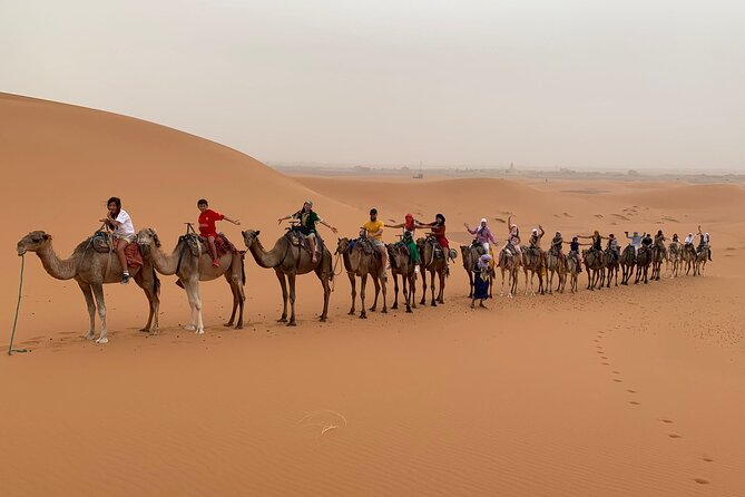 3 Days Desert Tour From Marrakech to Merzouga - Todra Gorge to Merzouga: canyon rock then sand dunes