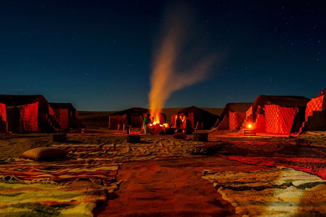 3 Days From Marrakech To Erg Chigaga - Nomad camp night at Chegaga: dinner with entertainment and the real magic hours