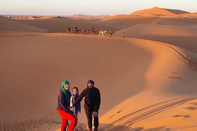 3-Days from Marrakech to Merzouga Tour with Camel Trek - Overnight options: Dades or Tinghir style comfort after Day 1