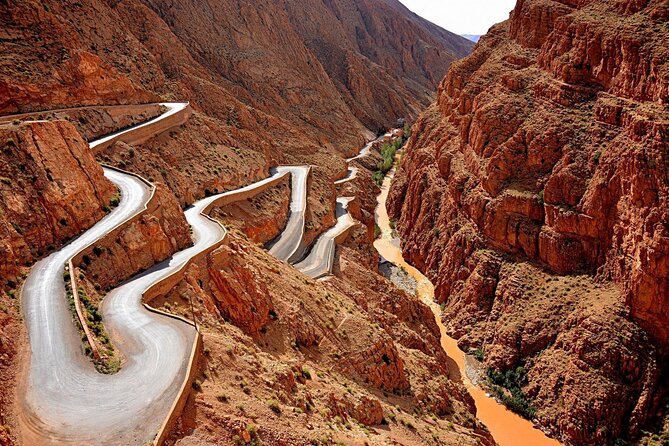 3 Days merzouga desert luxury camp from Fes to Marrakech - Todra Gorge and Dades Gorge cliffs: your photo walk with a stretch of walking legs