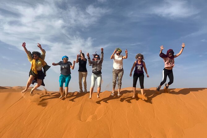 3 Days merzouga desert luxury camp from Fes to Marrakech - Erg Chebbi at sunset: camel ride, Berber camp sleep, and stargazing time