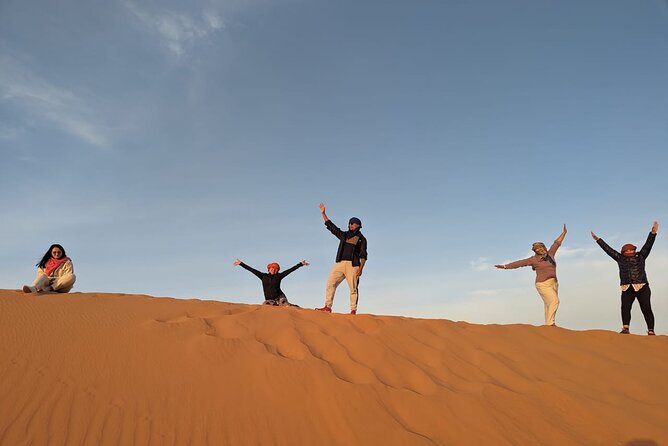 3 Days Merzouga Desert Shared Trip - Day 3: sunrise dunes, camel ride to the road, then back to Marrakech