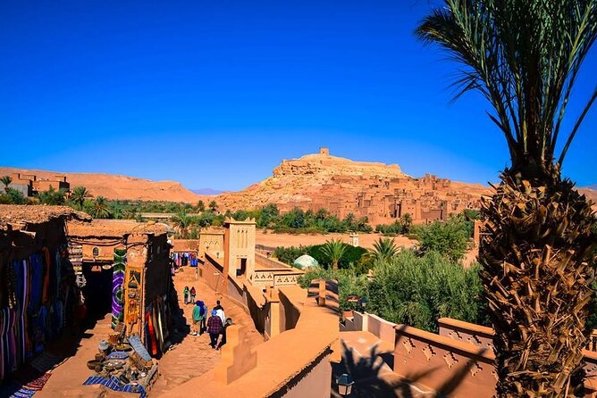 3-days Merzouga desert tour from Marrakech to Merzouga - Day 1: Marrakech to Ait Ben Haddou, Ouarzazate, and the Dades Canyons