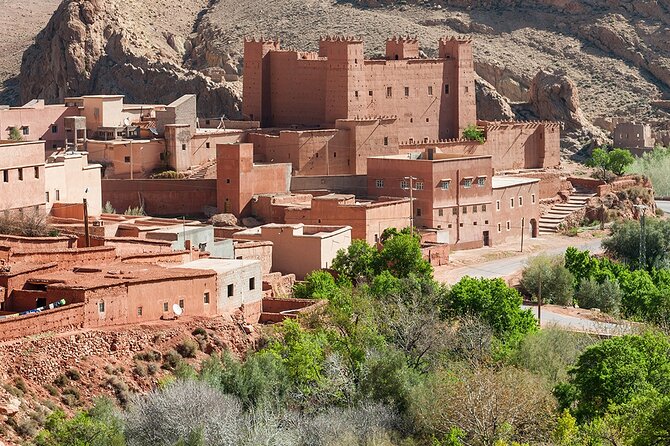 3 Days Private Desert Tour From Marrakech To Merzouga Dunes - Roses valley: a quick green break from the road dust