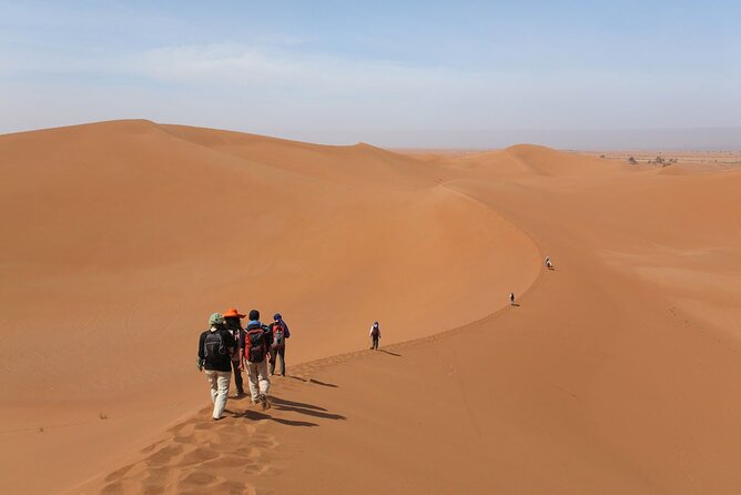 3 Days Private Desert Tour From Marrakech To Merzouga Dunes - Merzouga and Erg Chebbi: camel ride, Berber tent sleep, sunrise