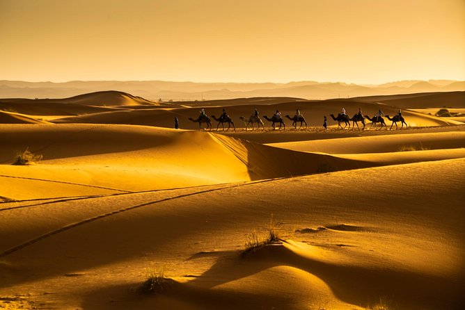 3-Days Private Tour from Marrakech to Fez through Merzouga Desert - The Camel Ride to Erg Chebbi and a Berber Tent Night Under Real Stars