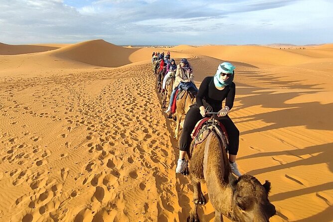 3 Days Tour From Marrakech To Sahara Desert Of Merzouga - Day 2: Todra Gorges to Merzouga, then Erg Chebbi camel sunset
