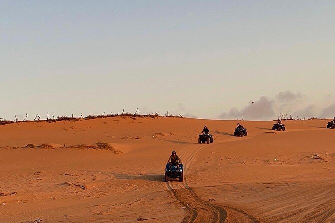 3 Hours Quad Trip in Essaouira discover the Cave and the biggest Dunes - Essaouira beach riding: where the tour gets fun fast