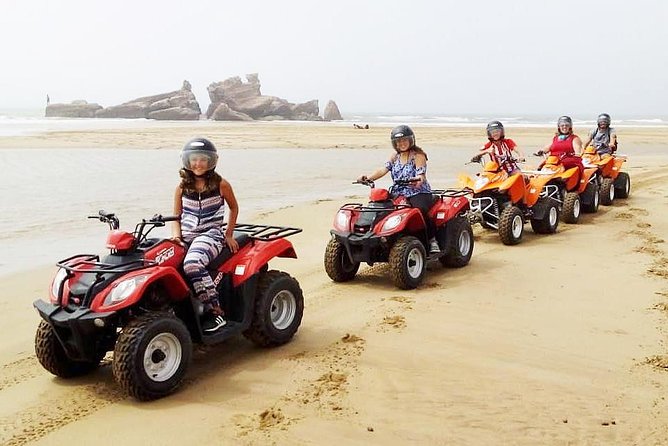 3h quad bike: Thrills in the beach and dunes - The Beach Portion: Fast Sand Energy on Your Wheels