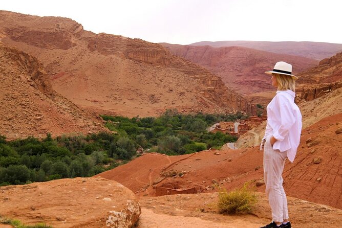 4 Day Sahara Desert Trip From Marrakech: Marrakesh - Sahara Desert - Marrakesh - Day 3: Todra Gorge cliffs, fossil stops in Erfoud, and Dades Valley’s rock oddities