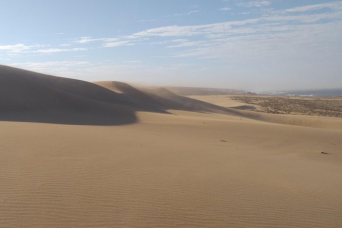 4 hours.Agadir : Trip to Sahara and tifnit fishing village - Who should book this tour (and who might skip it)