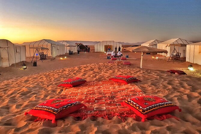 5 days private Casablanca tour to Marrakech via Fès and desert - Erg Chebbi sunrise and the desert camp night: the part you remember