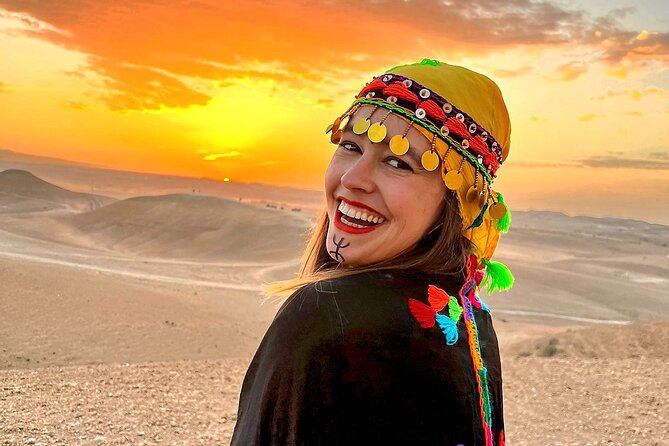 5-Hour Trip to Agafay Desert - The dune-top tent: tea, pastries, and a real sense of place
