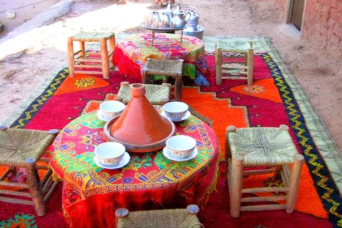 5 Valleys Atlas mountains day trip from Marrakech with camel ride - Sidi Fars: Mint Tea, Family Lunch, and Time for Your Own Walk