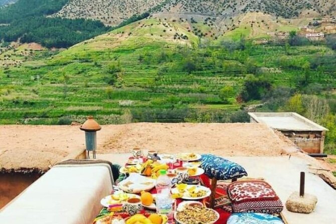 5 Valleys Atlas mountains day trip from Marrakech with camel ride - Lalla Takerkoust: Camel Ride + Outfit for Photos