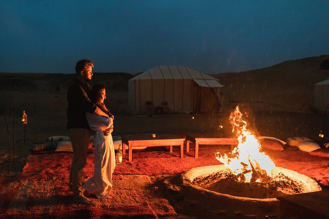 6-Day Private Morocco Cultural Tour From Casablanca To Marrakech - Erg Chebbi and the White Camel Camp: Sunset Riding Meets Real Comfort