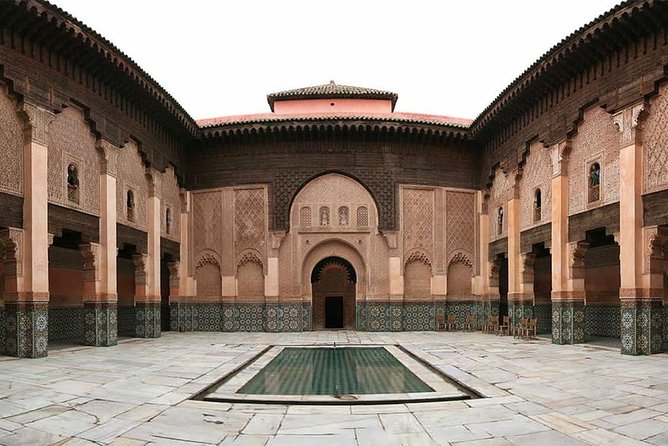 7 Day/6 Night Morocco Casablanca To Sahara & Marrakech Tour - Marrakech highlights: Koutoubia, Bahia Palace, and Saadian Tombs