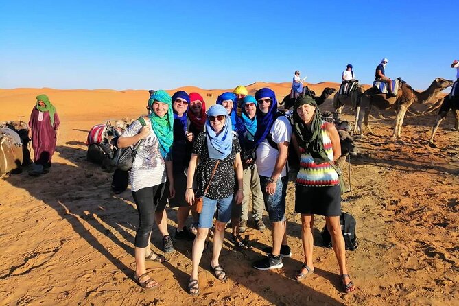 8 Days Private Tour Sahara Desert,Marrakech&Chefchaouen-Morocco - Marrakech’s guided day: gardens, palaces, and Djema El Fna