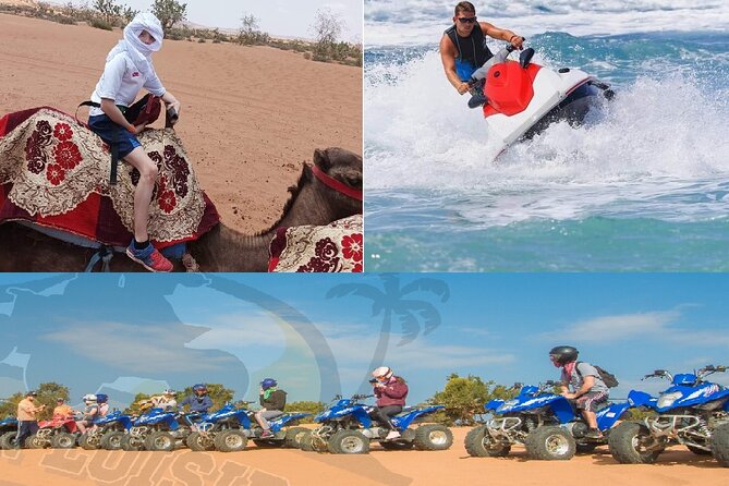 A Day of Quad Dromedary and Jet Ski with Lunch in Agadir - Quad Dunes at Ait Melloul: The part that sets the tone