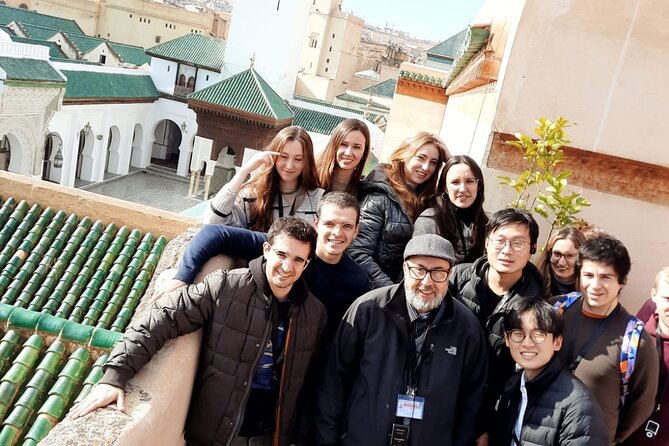 A group walking tour in Fes/Fez - Stop 1: Al-Qarawiyyin Mosque and University in Context