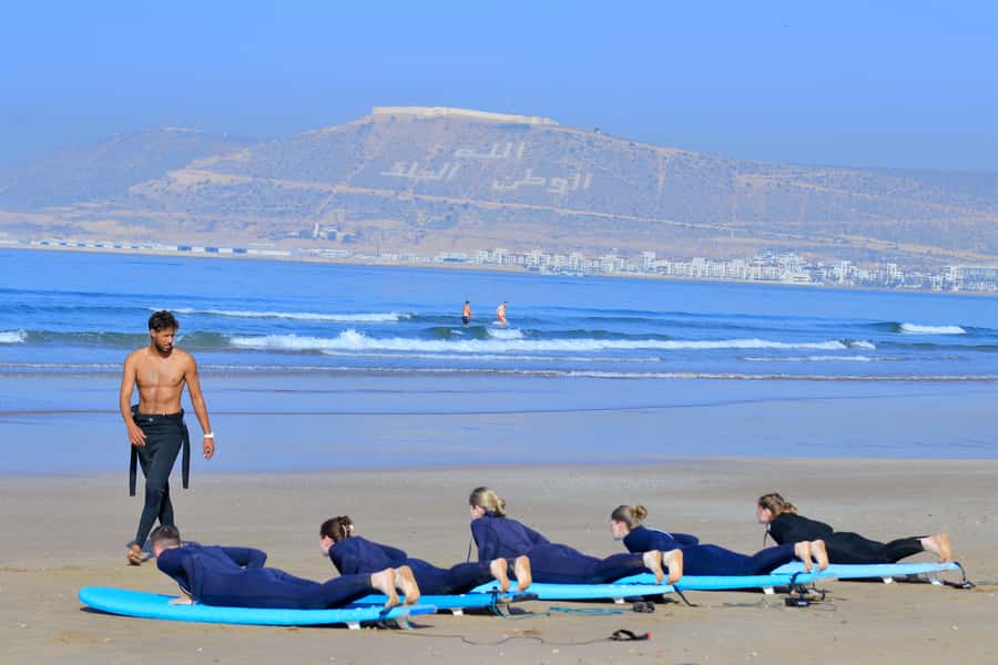Agadir: 2h Surf Lesson with Local Instructors - The 2-Hour Flow: From Beach Meeting to First Waves