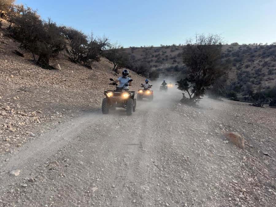 Agadir: Agafay Desert Quad Biking With Goats On The Tree - The Tea Stop: Why the Berber Mint Break Is More Than a Pause