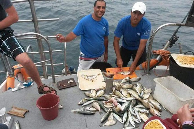 Agadir Boat trip and Fishing - The basic idea: 5 hours of sea time, fishing, and lunch