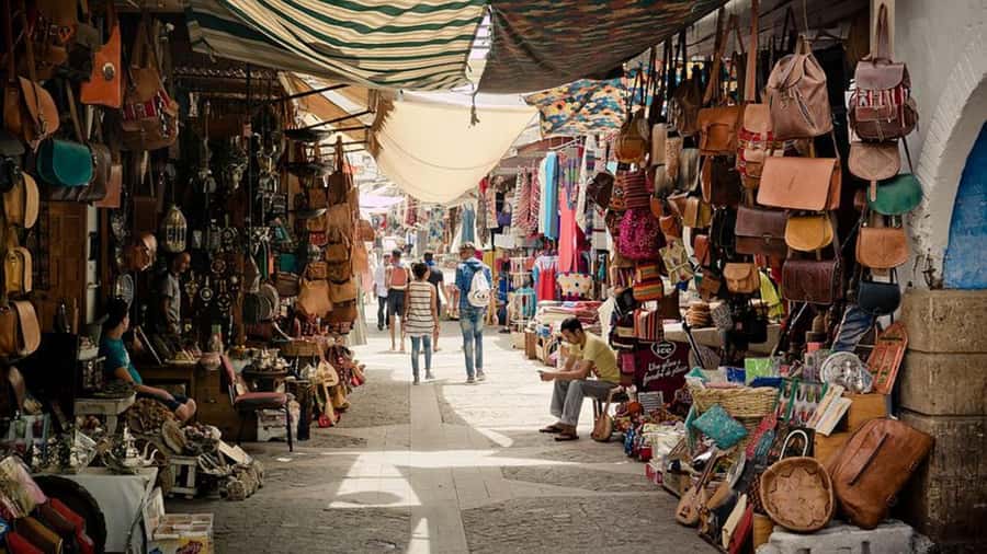 Agadir: Cable Car Ticket and Guided City Tour - Souk El Had Free Time: Your Hour to Shop Smart
