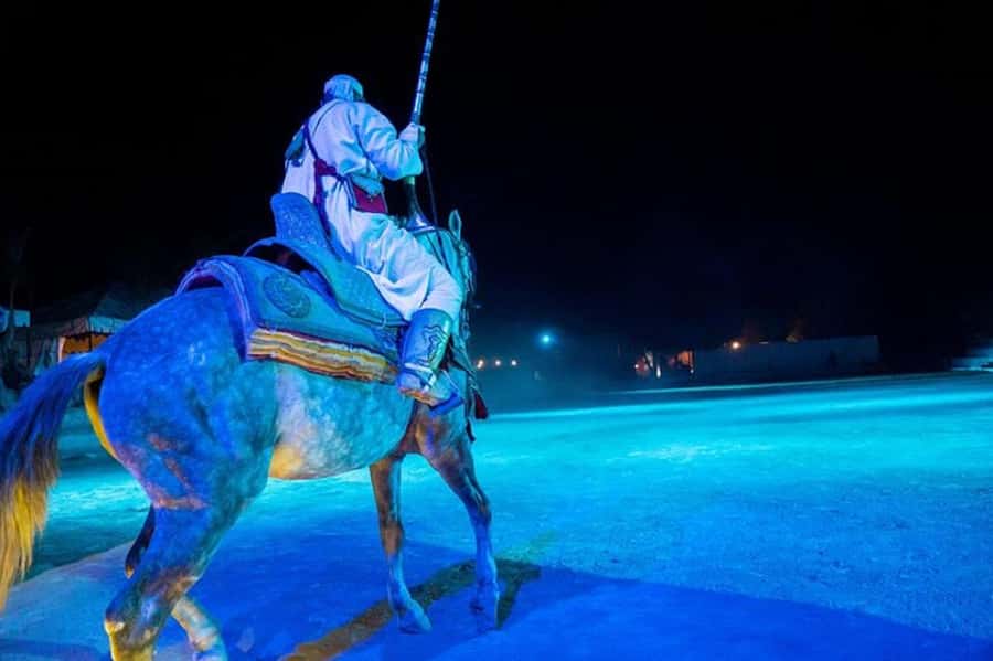Agadir Fantazia Berber Night Show with Dinner - Dining While Performers Take the Stage