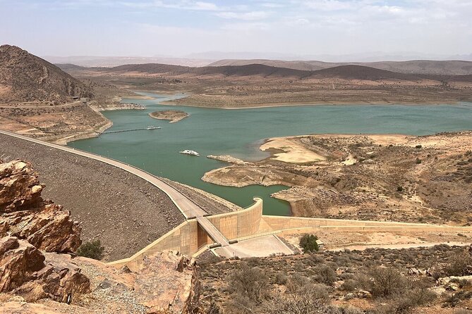 Agadir or taghazout : 4×4 Jeep Sahara Desert Trip with Lunch - Reservoir viewpoints at Youssef Ben Tachfine: where scenery wins