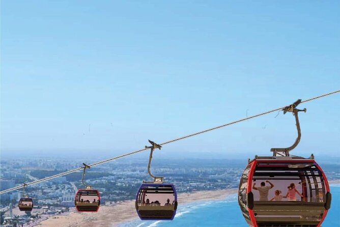 Agadir Panorama Tour Cable Car tickets with pick up from Hotel - Riding the Agadir Ouffela Cable Car to the Kasbah Viewpoint