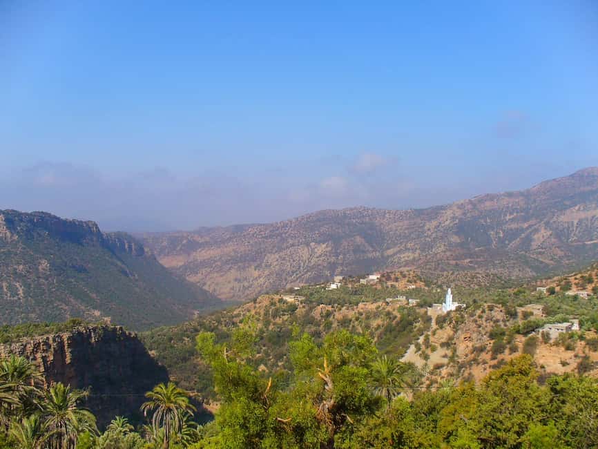 Agadir Paradise Valley Trip Hiking & Swimming - Walking the Green Wadi: Hiking Between Almonds and Palms