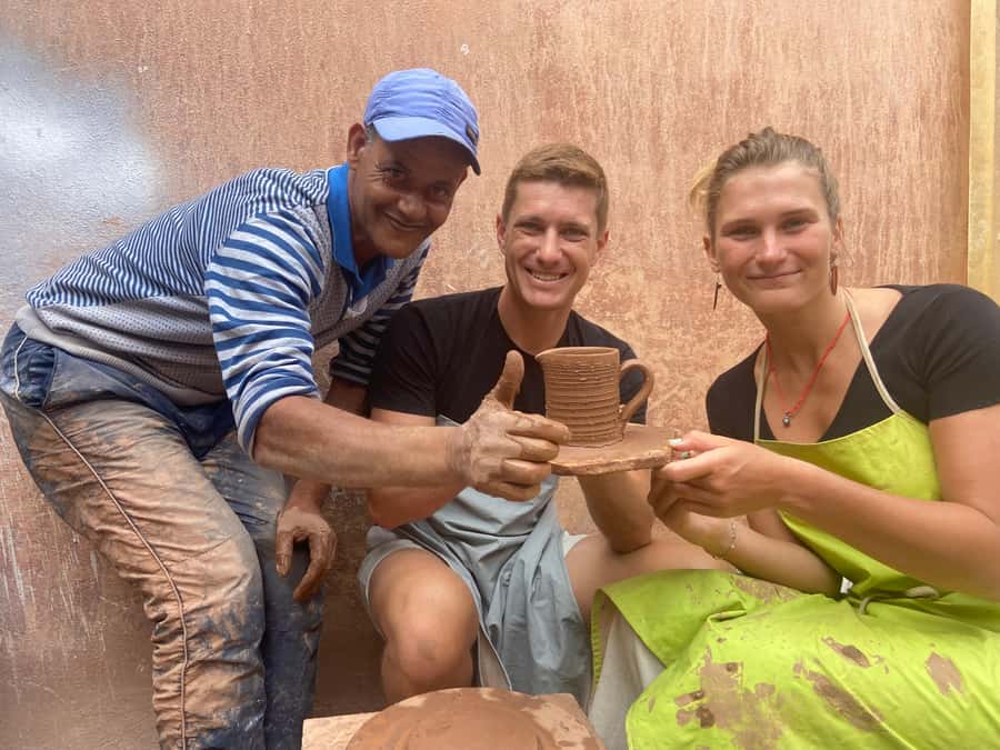Agadir: Pottery Workshop with Artisanal Expert - The 90 minutes on the wheel: what your class feels like