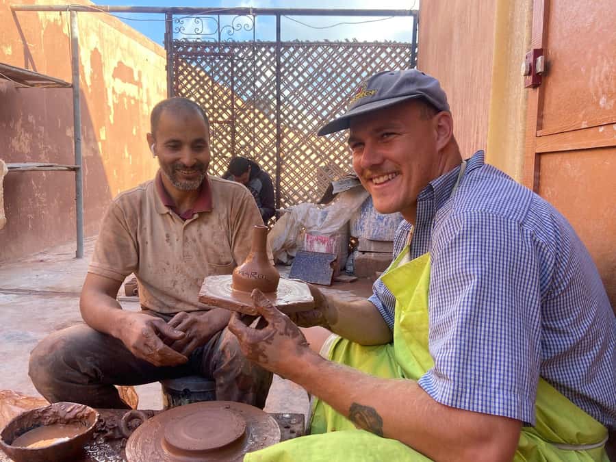 Agadir: Pottery Workshop with Artisanal Expert - What you can make: choosing between bowl, cup, and tagine